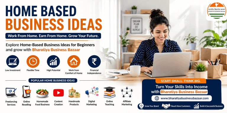 Home Based Business Ideas | Bharatiya Business Bazaar
