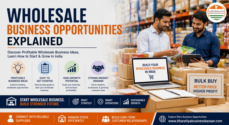 Wholesale Business Opportunities Explained | Bharatiya Business Bazaar