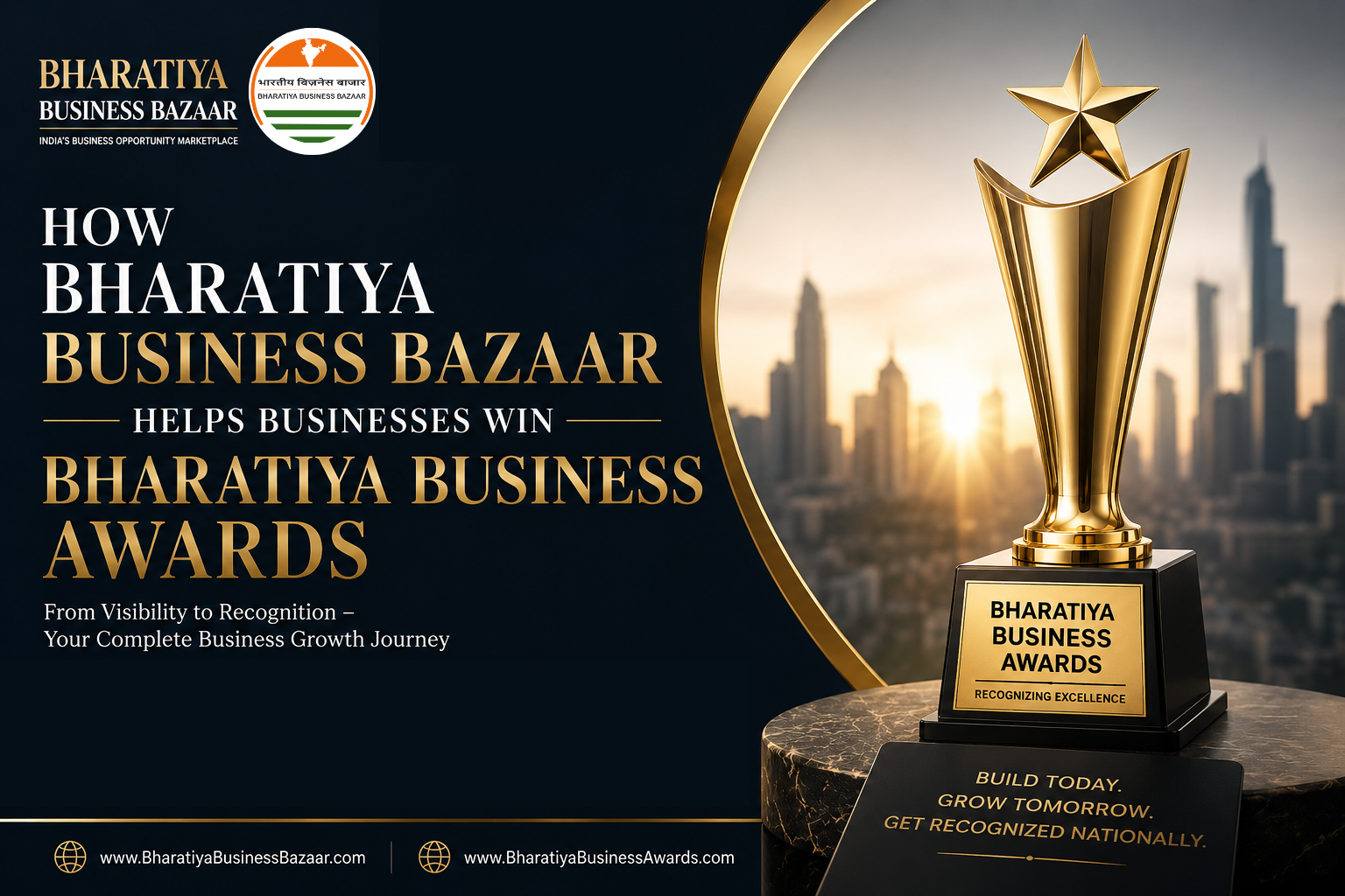 How Bharatiya Business Bazaar Helps Businesses Win Bharatiya Business Awards How Bharatiya Business Bazaar Helps Businesses Win Bharatiya Business Awards